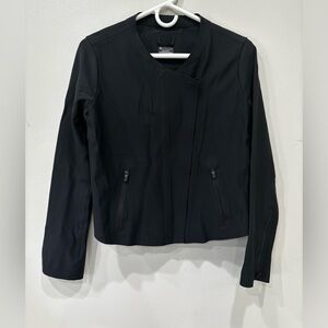 Athleta Stellar Double Front Zip Blazer Jacket Women’s Size Small